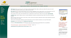 Desktop Screenshot of getzips.com